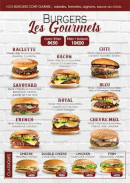Menu Chez mess - Les burgers