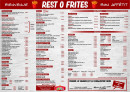 Menu Rest Ô Frites - La carte