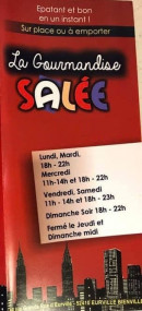 Carte et menu La Gourmandise SaléeEurville Bienville