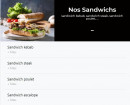 Menu Allo pizza 53 - Menu Sandwichs