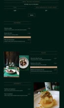 Menu Epicéa - La carte
