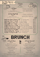 Menu Green Bagel Café - Les petits déjeuners et brunchs