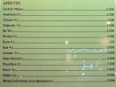 Menu Le Djurdjura - Les apéritifs