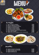 Menu Yom Thai Food - Entrées et salades