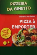 carte et menu Pizzeria da Ginetto Rosieres Aux Salines