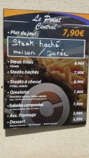 Menu Le Point Central - plat du jour