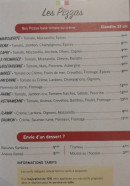 Menu Ha'Ppy Fred - Les pizzas et desserts