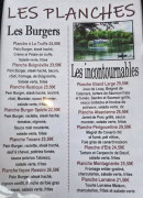 Carte et menu de La Spézia à Toul — Menu 1