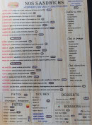 Menu P'tite Pause Sandwich - Les sandwichs, pates et desserts,...
