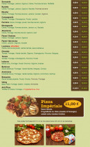 Menu Artiz'Pizza - Les pizzas suite