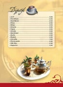 Menu La Médina - Les digestifs