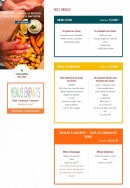 Carte et menu de Léon de Bruxelles à Vandoeuvre les Nancy — Menus
