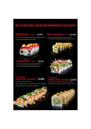 Carte et menu de Monsieur FUJI Sushi & Bubble Tea à Vandoeuvre les Nancy — Recettes exclusives de Monsieur Fuji Sushi