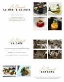 Menu La Gargote - Suggestions du chef, boissons et menu enfant 