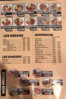 Menu Resto Miss - Les menus, sandwichs et burgers