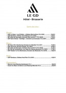 Menu Le Gd - Vins