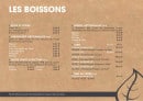 Menu Basilic & Co - Les boissons