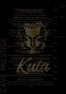 Menu Kuta - Cave prestige 