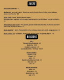 Menu Sando - Les sucrés  et boissons