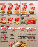 Menu Scar Food - Les tacos