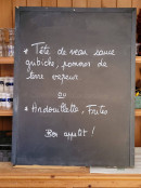 Menu La Bonne Etoile - Exemple de menu