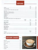 Menu Les Caudalies - Les boissons