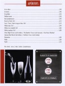 Menu Les Caudalies - Les apéritifs