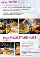 Carte et menu de Cuisine et Gourmandises à Saint Jean la Poterie — Les menus suite