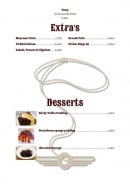 Carte et menu de Le Rosbif à Saint Vincent sur Oust — extras, desserts