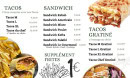 Carte et menu de La Broche Alréenne à Auray — Sandwiches, tacos...