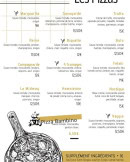 Carte et menu de Le Midway à Auray — Pizzas