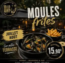 Carte et menu de Le Midway à Auray — Moules frites