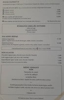 Menu Le Bistrot du Marin - les apéritifs et salades,...