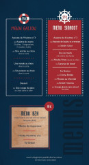 Carte et menu de Le Voilier à Arzon — Les menus