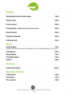 Menu Mor Braz - les fromages et desserts,...