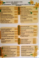 Carte et menu de Italie so food à Penestin — Les pâtes, poissons et salades, ...