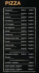 Menu Food Time - Les pizzas