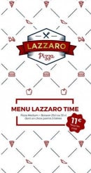Menu Lazzaro Pizza - Carte et menu Lazzaro Pizza Sene
