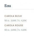 Menu Le Groupe - Les eaux