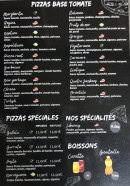 Menu Pizza Root - Les pizzas base tomate, pizzas spéciales et boissons,...