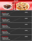 Menu Royal Pizza - Les menus midi