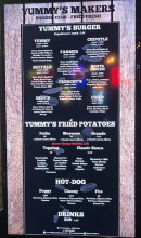Menu Yummy's Makers - La carte