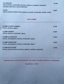 Menu Casa Italia - Les flamms