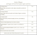 Carte et menu de Bistro des Canailles à Saint Julien les Metz — Les viandes et burgers
