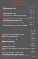 Menu Centrale pizza - Les pizzas