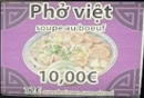 Menu Kim d'Asie - Phoo viêt