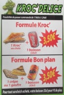 Menu Kroc' Delice - Les formules