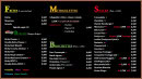 Menu La Frite'Rit Belge - Les frites,  burgers, les snacks, Mitraillettes et brochettes
