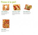 Menu Mezzo Di Pasta - Les pizzas à la part