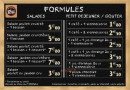 Carte et menu de Boulangerie Marie Blachère à Sainte Marie Aux Chenes — Les formules